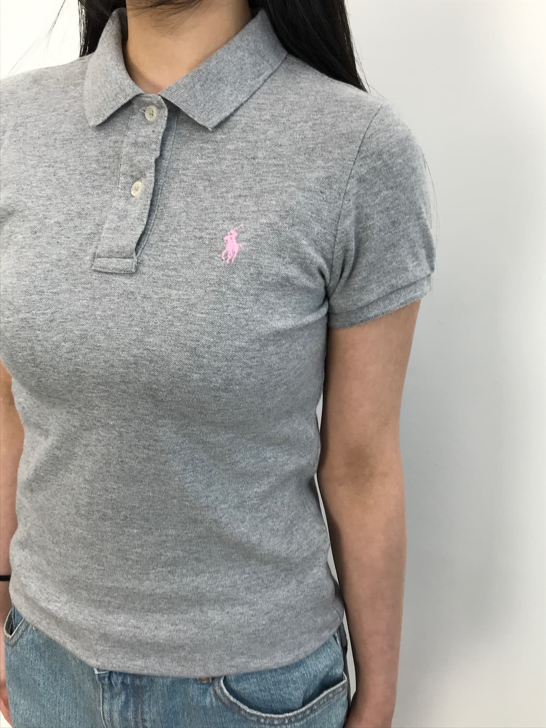 'Polo Ralph Lauren' Gray Polo Shirts 상품이미지3