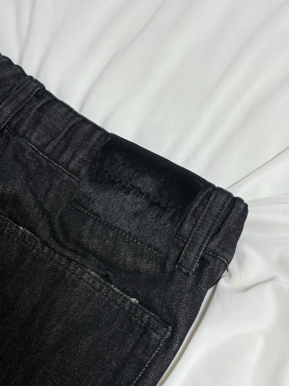 theredthread S garter denim shorts 상품이미지6