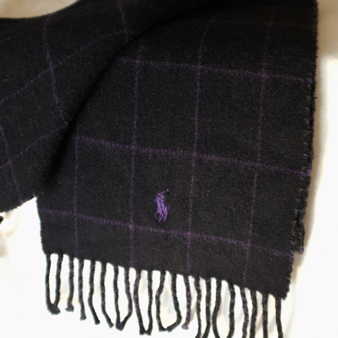 2000’s Polo Reversible Wool Mufler 상품이미지3