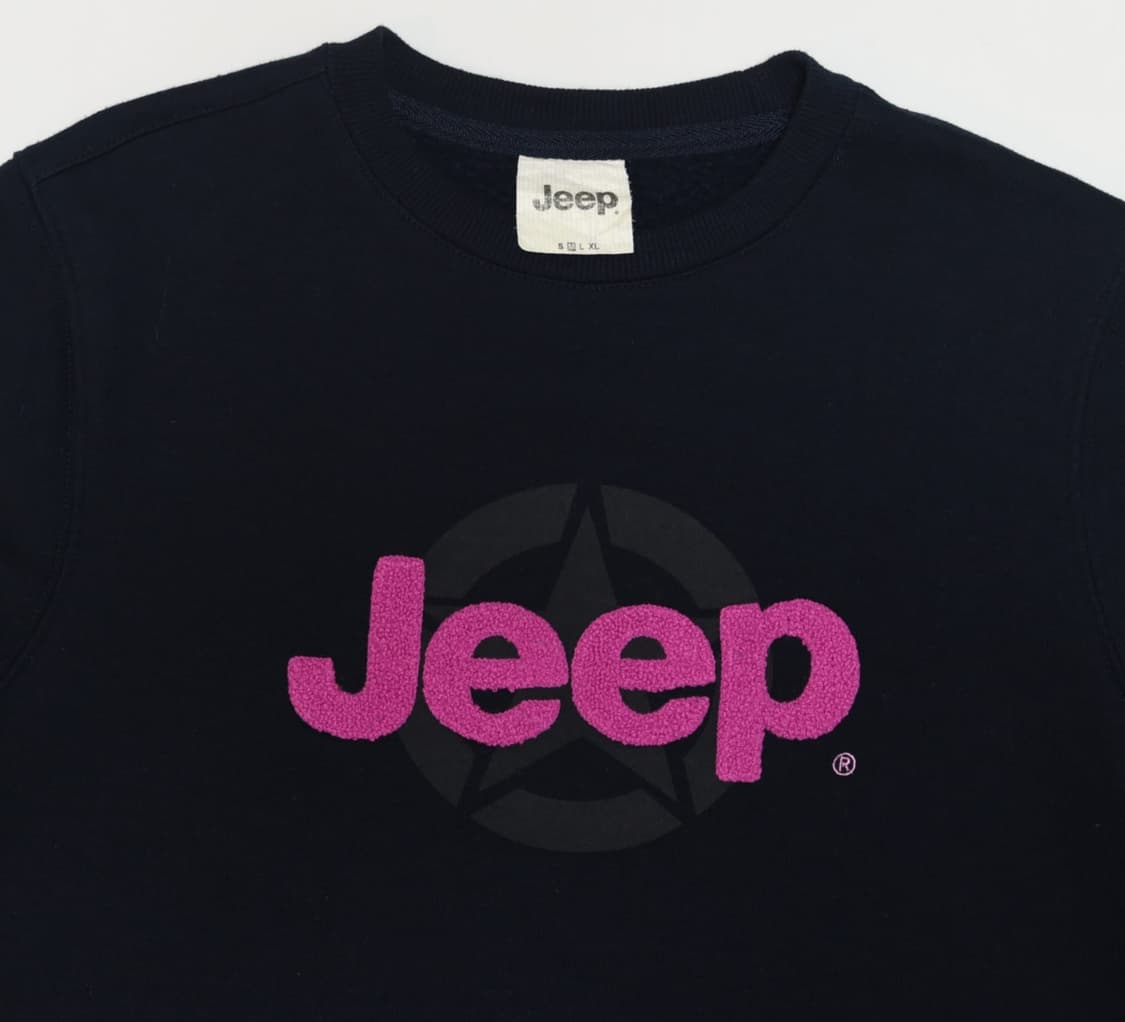 Jeep 네이비 맨투맨 M(95) 상품이미지2