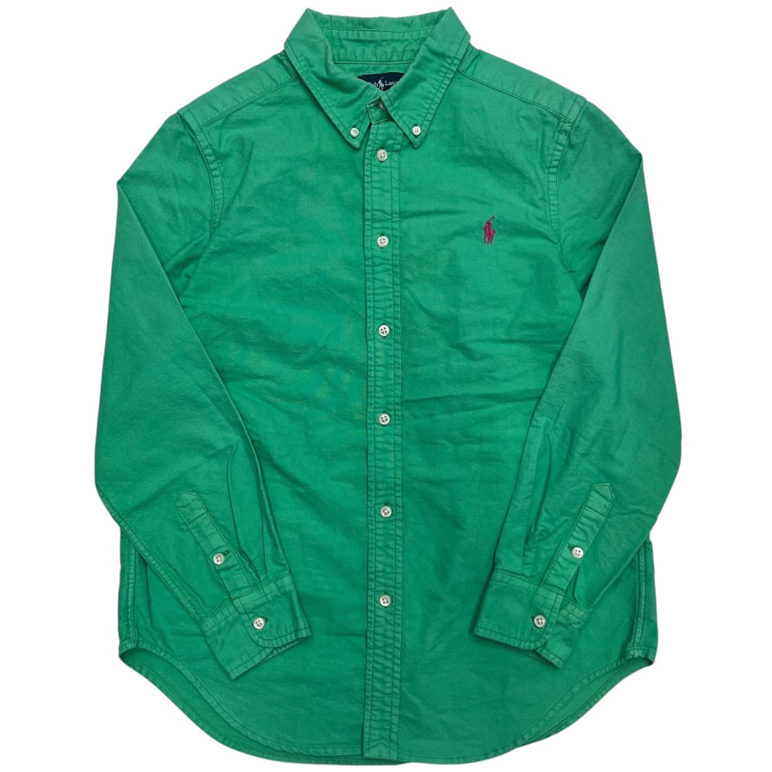 폴로 랄프로렌 핑크포니 그린 셔츠 L 상품이미지1