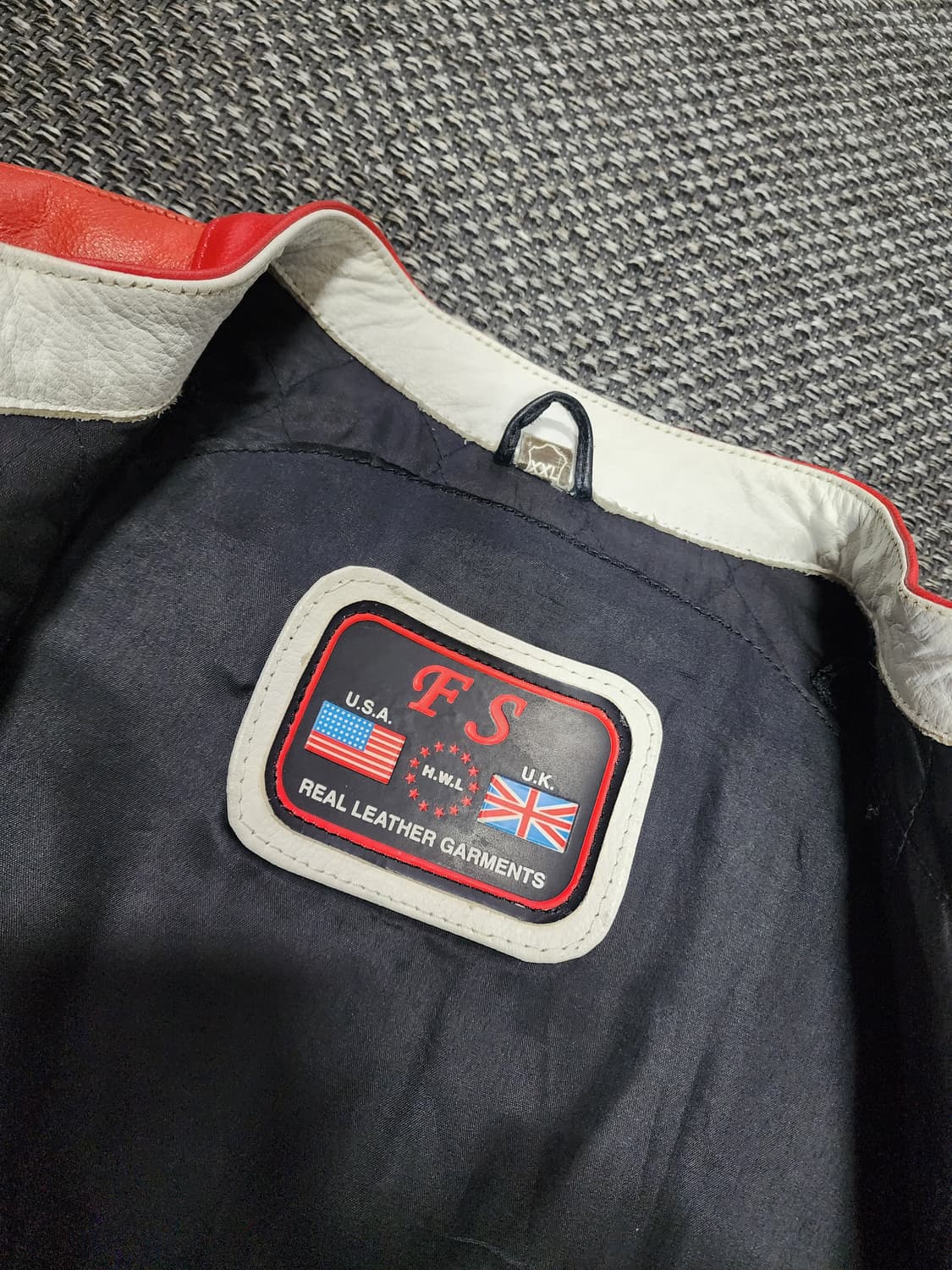 레더빈티지 레이싱 자켓 라이더 가죽자켓 상품이미지2