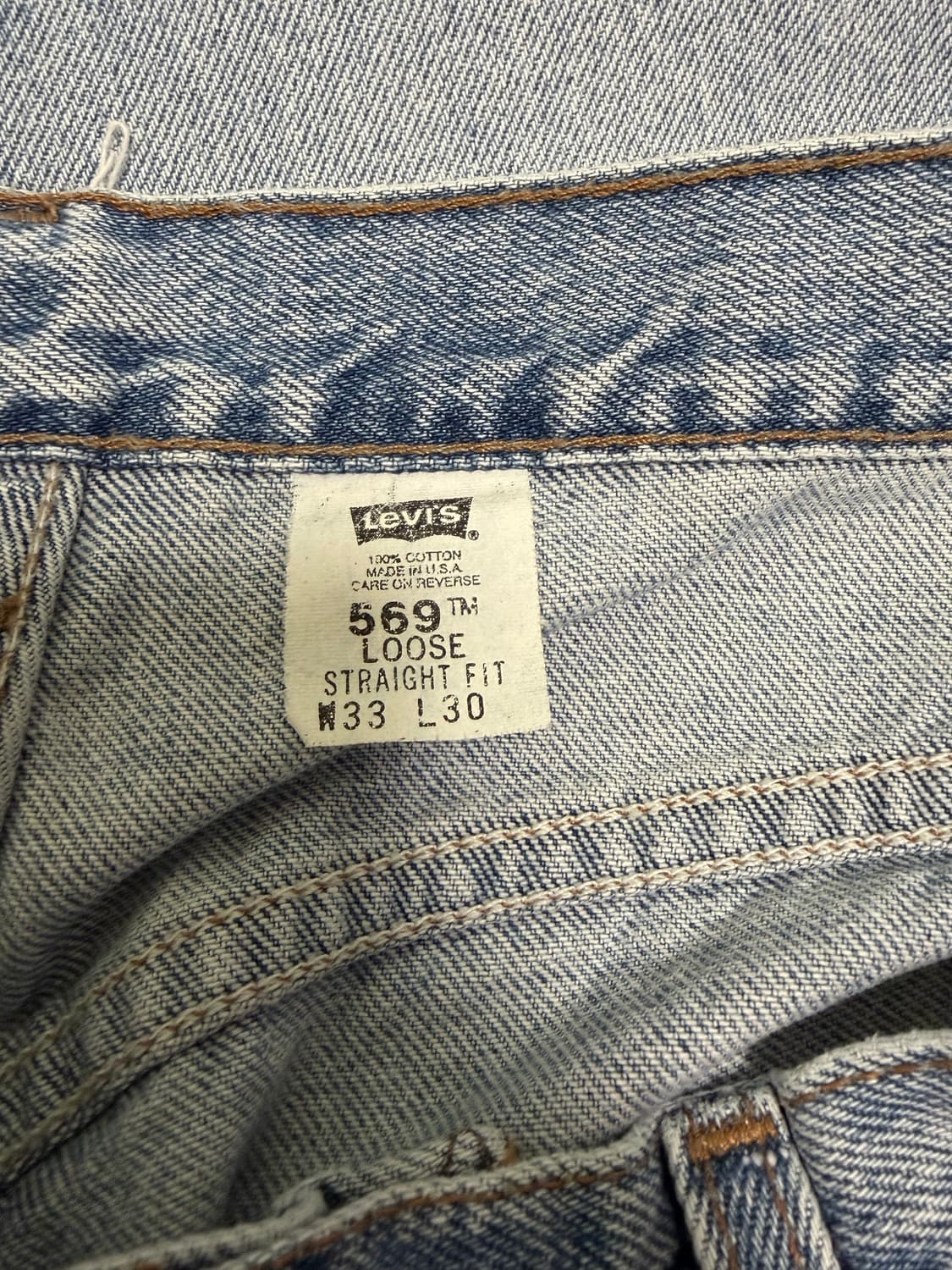 빈티지 리바이스 569 made in usa🇺🇸 상품이미지4