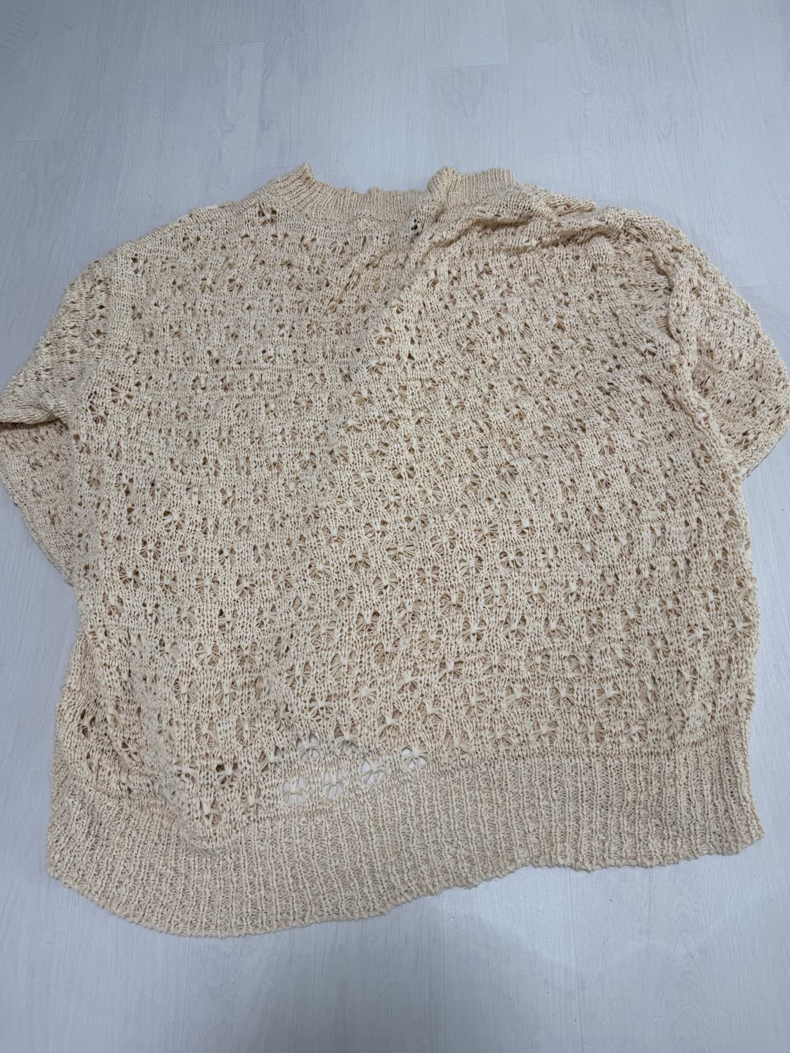 앤더슨벨 서스터네이블 니트 가디건 아이보리 M 상품이미지2