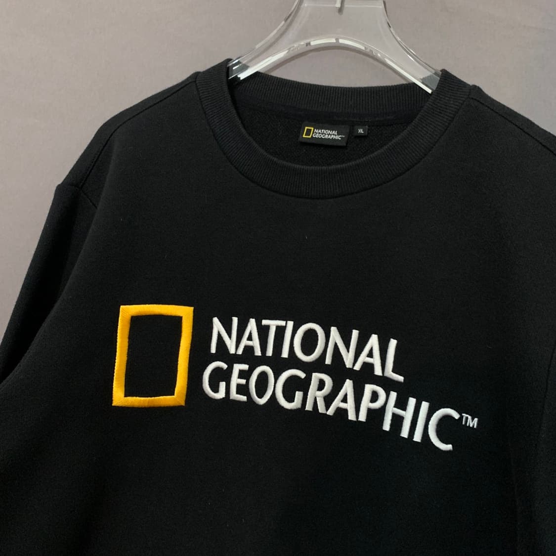 XL 내셔널지오그래픽 빅로고 스웻셔츠 맨투맨 상품이미지4