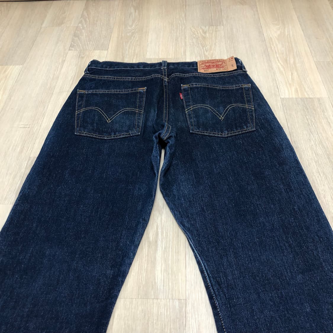 (31) 00's 리바이스 Levi's 501 스트레이트핏 중청 데님 상품이미지7