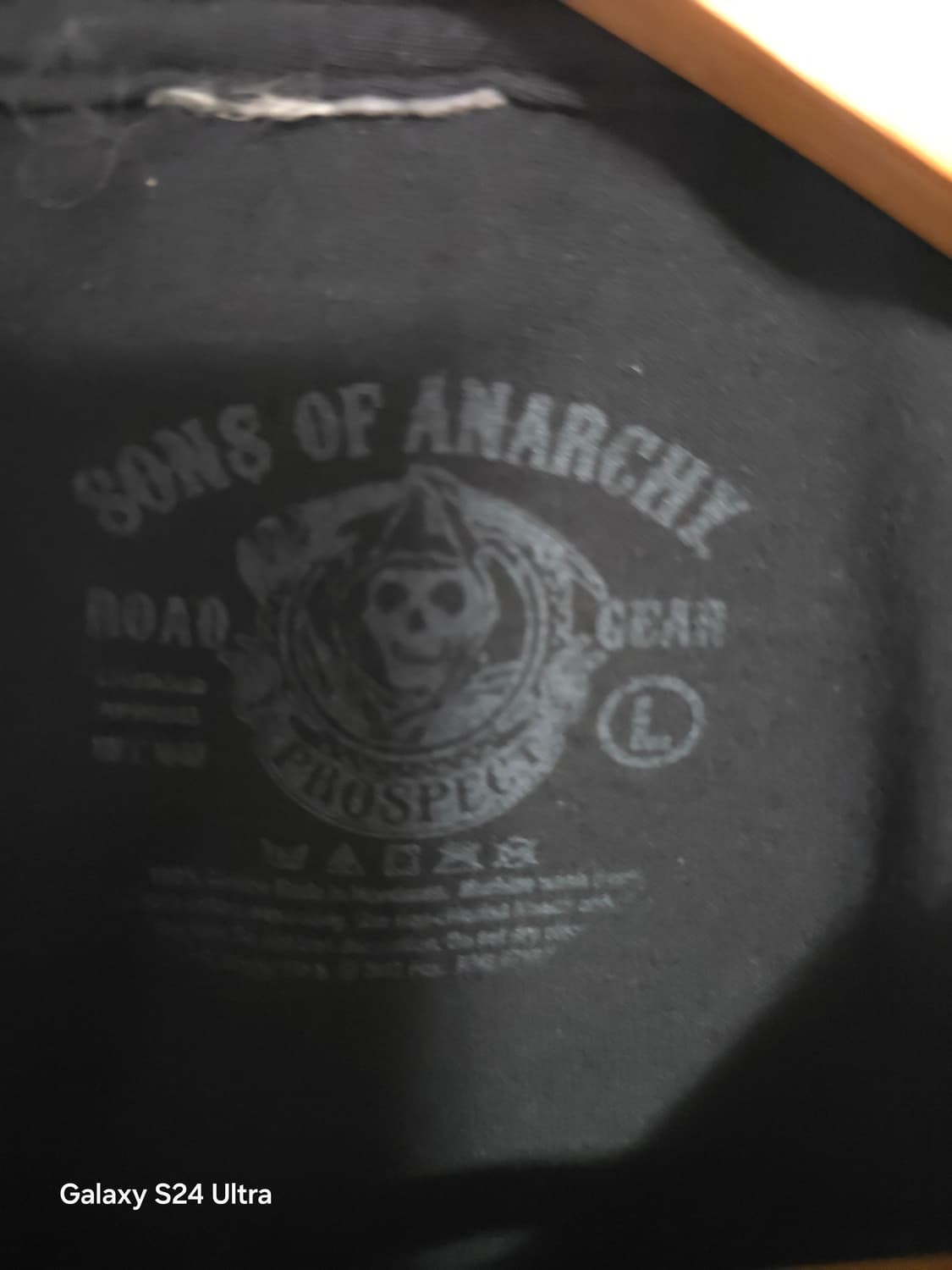 Sons of Anarchy 블랙 프린팅 반팔티 L ✨️미빈✨️
 상품이미지3