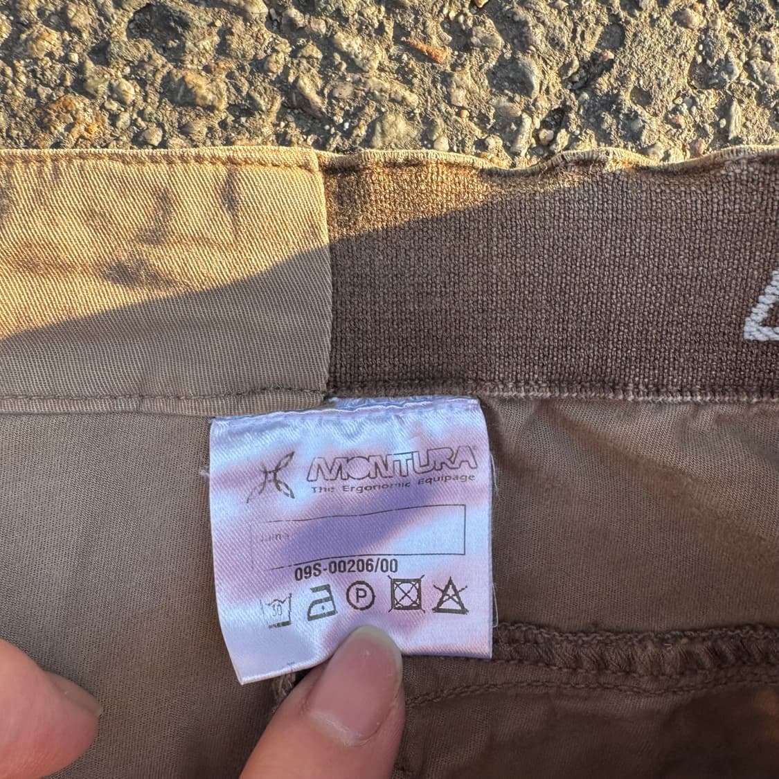 몬츄라 로고 사선 라인 코튼 팬츠 상품이미지10