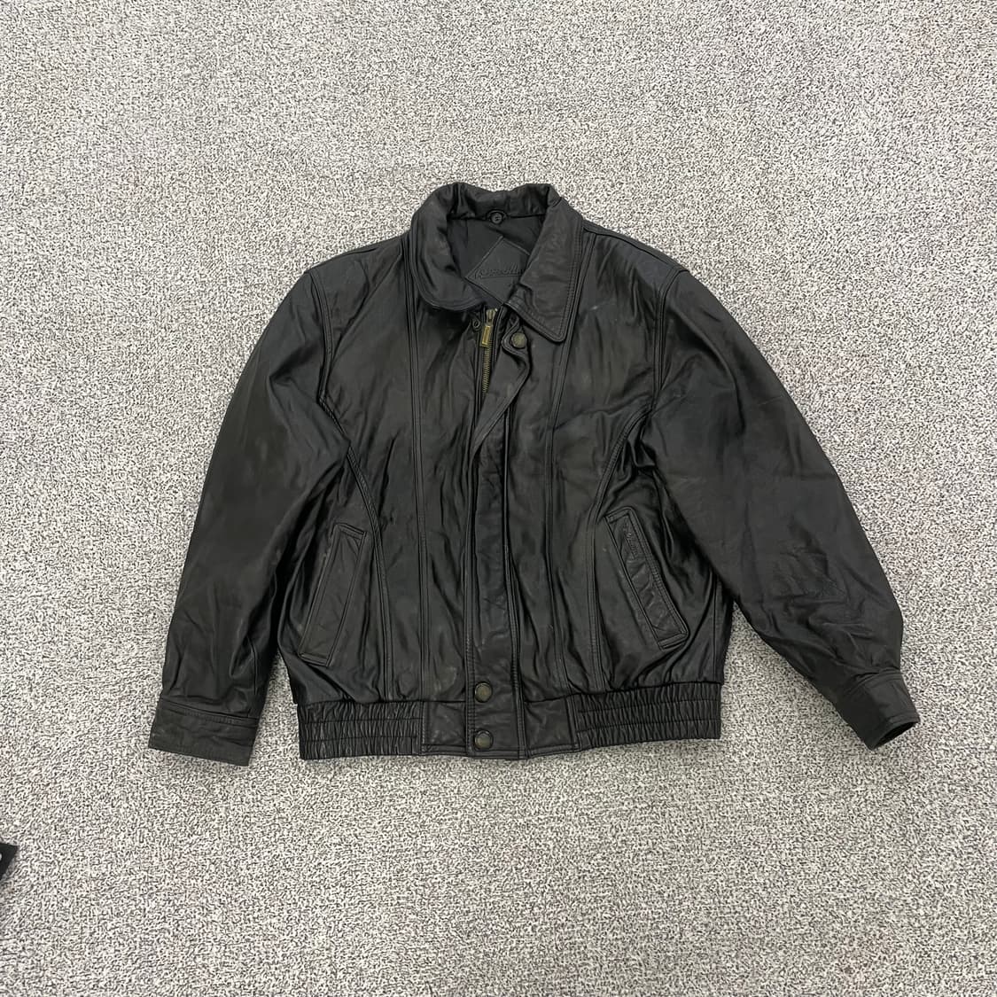 파크랜드 소가죽 봄버 레더 재킷 0120HS1 상품이미지1