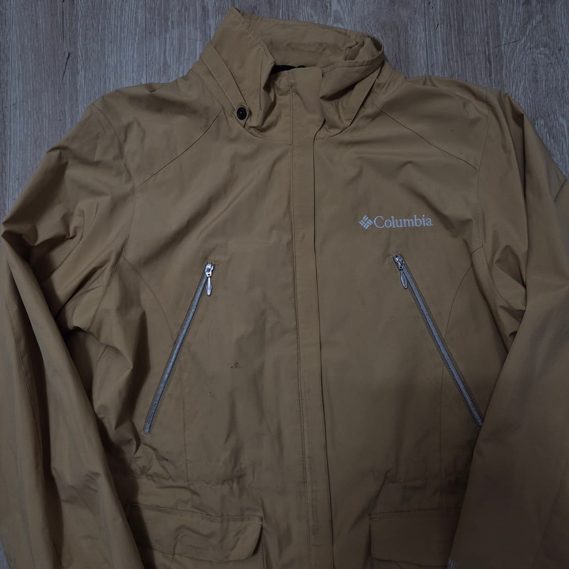 컬럼비아 로고 윈드스토퍼 바람막이 집업자켓 M(95) 상품이미지2