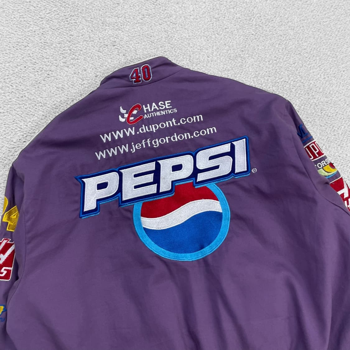 JH 디자인 제프 고든 펩시 레이싱 자켓 퍼플 상품이미지4