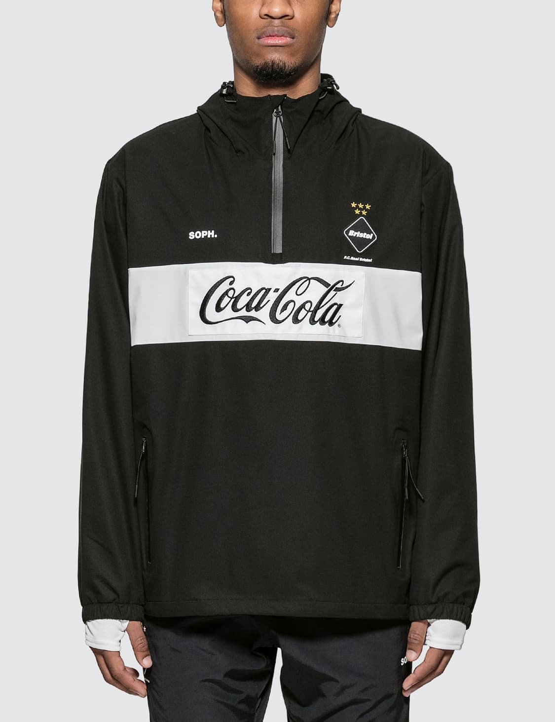 F.C REAL Bristol Coca-Cola Half Zip 아노락 상품이미지2
