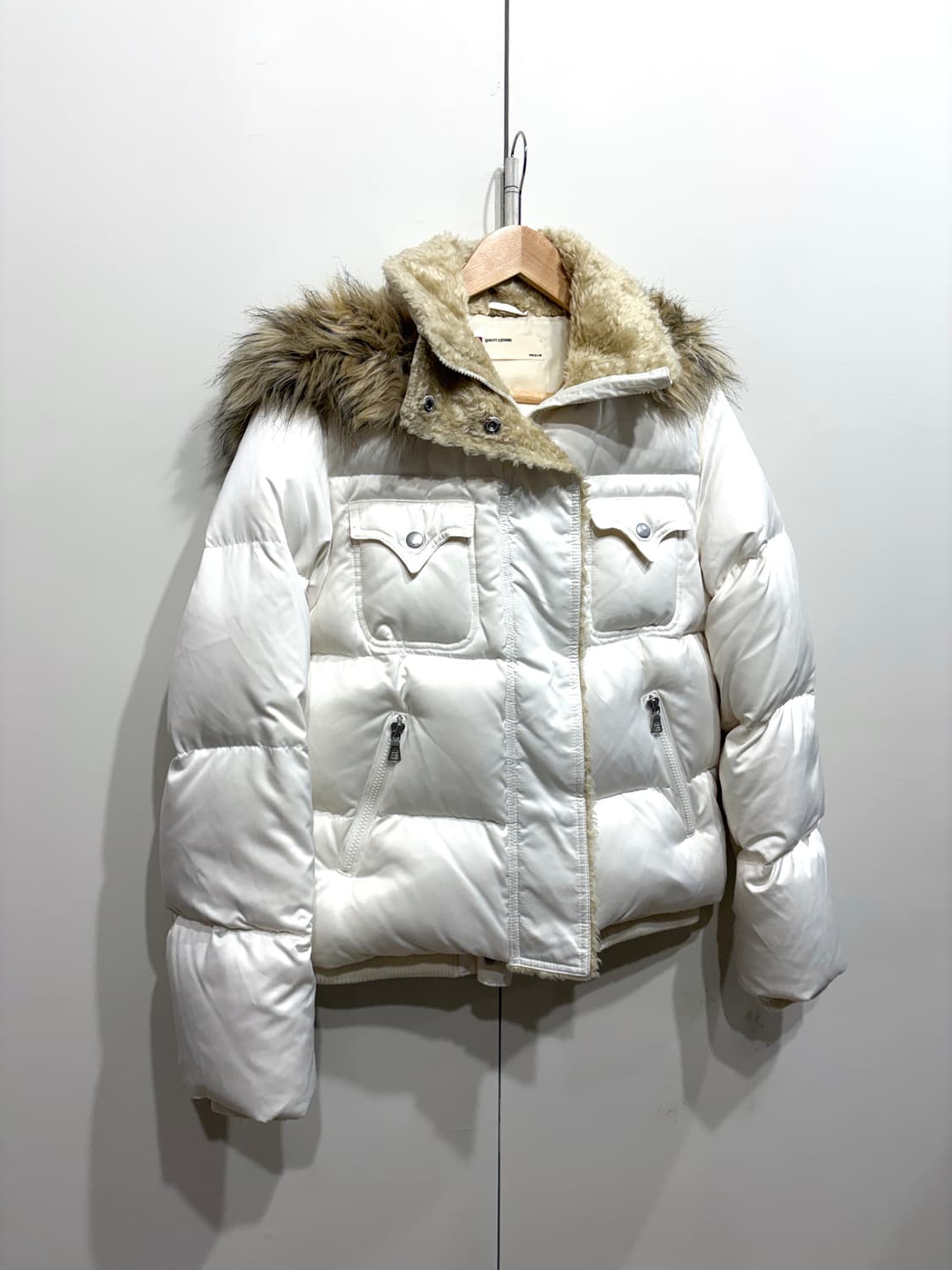 리바이스 후드퍼 구스 다운 패딩 자켓 상품이미지3