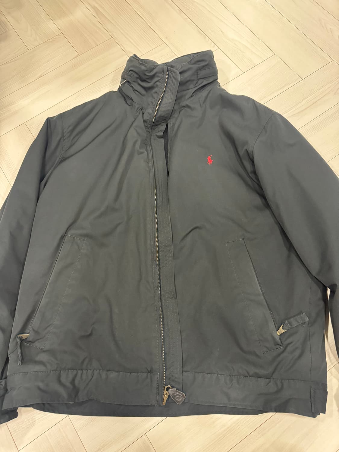 [L] 폴로랄프로렌 블랙 후디점퍼 상품이미지1