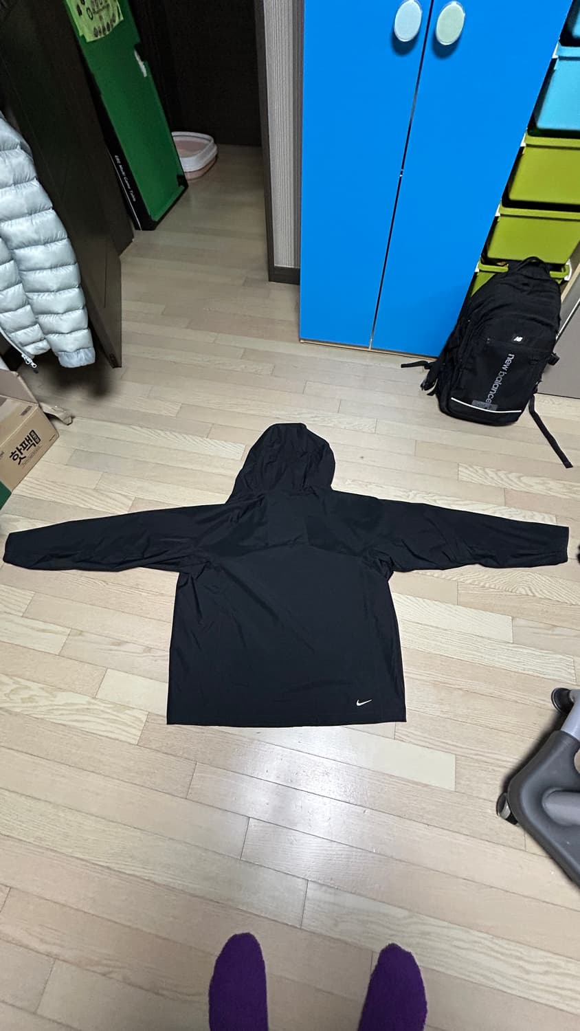 나이키 ACG 스톰핏 ADV 케스케이드 레인 풀 집 자켓 블랙 - 아시아 상품이미지5