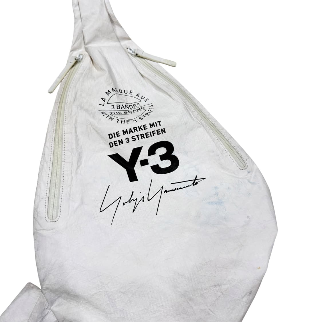 Y-3 아디다스 요지야마모트 슬링백 가방 화이트 상품이미지3