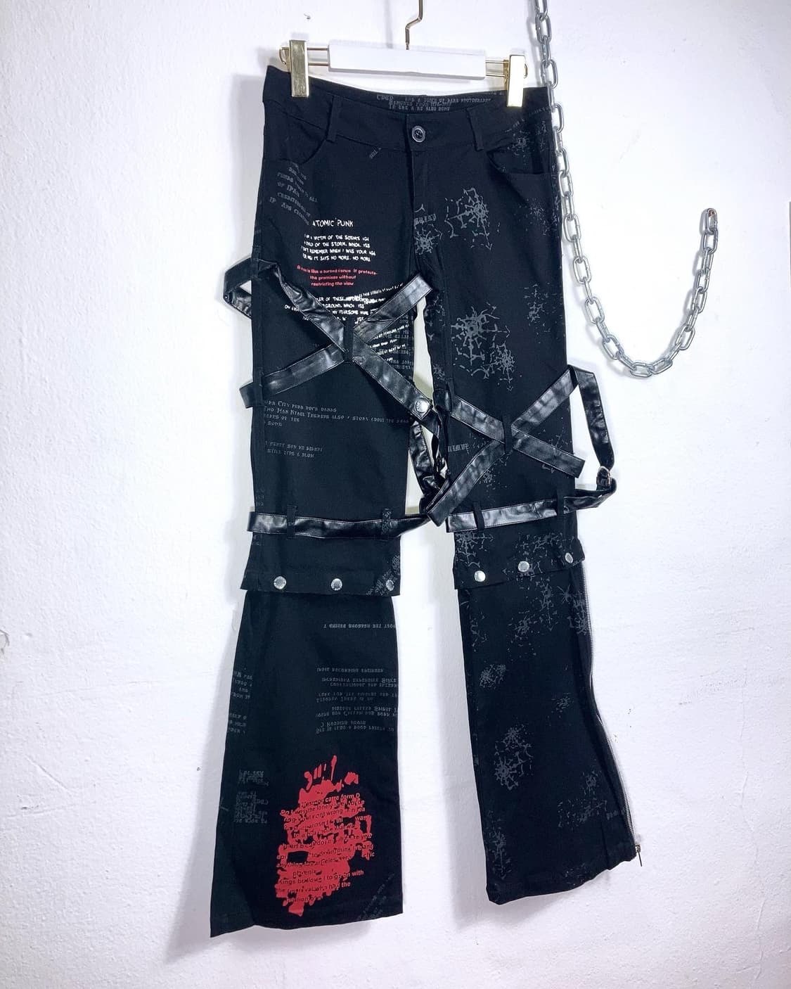 펑크 본디지 팬츠 상품이미지2