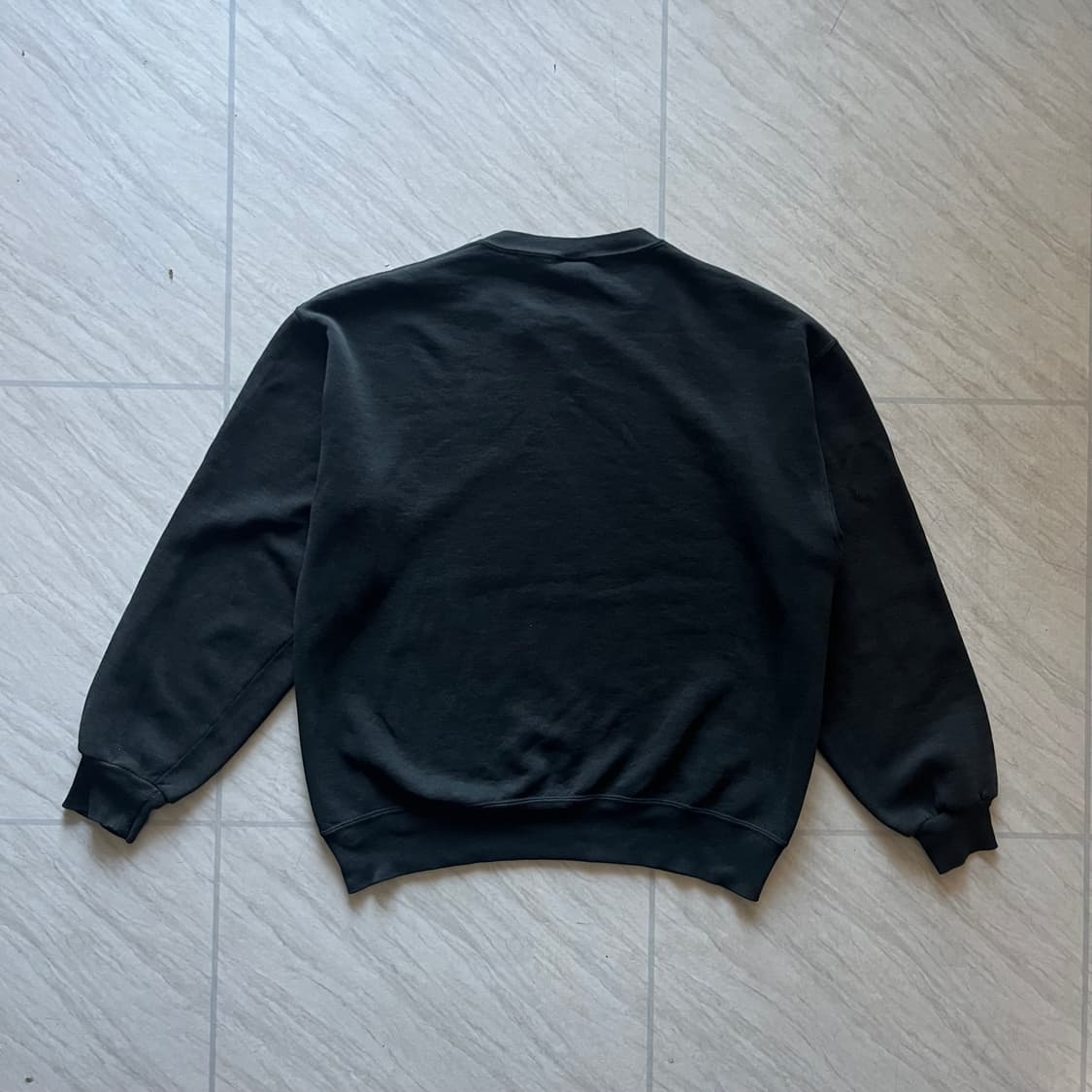 [L] 90s USA Russell 스웻 러셀 맨투맨 블랙 상품이미지2