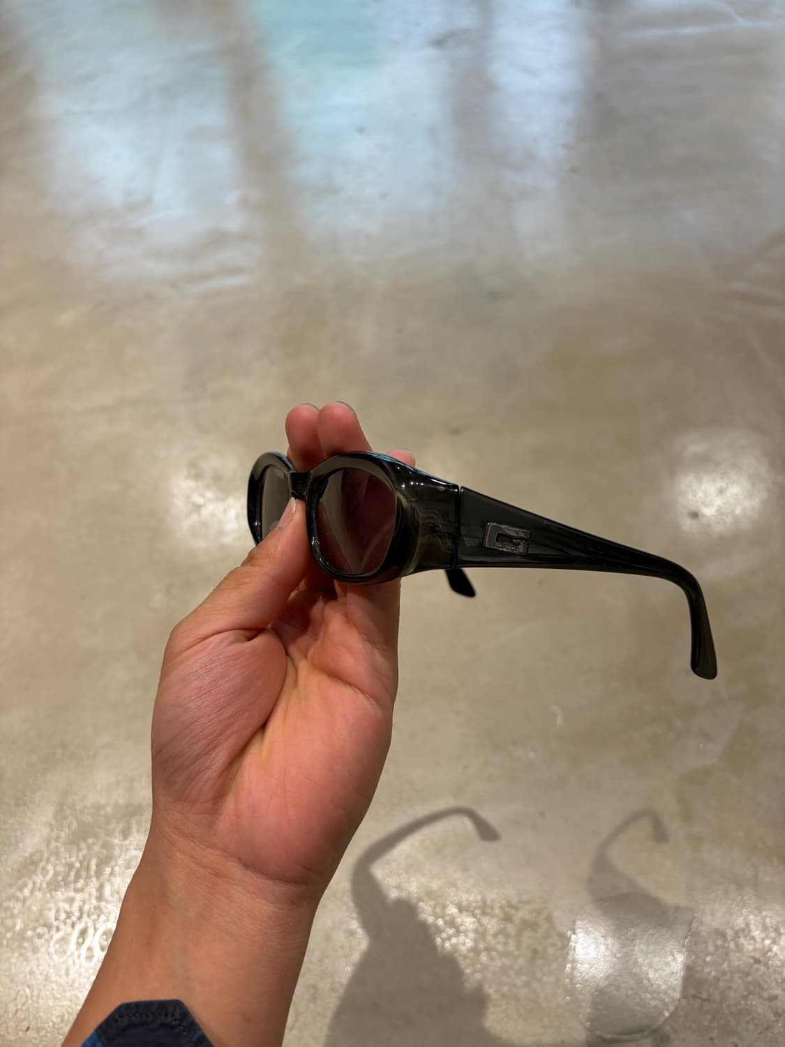 00s Gucci Oval Sunglasses 상품이미지5