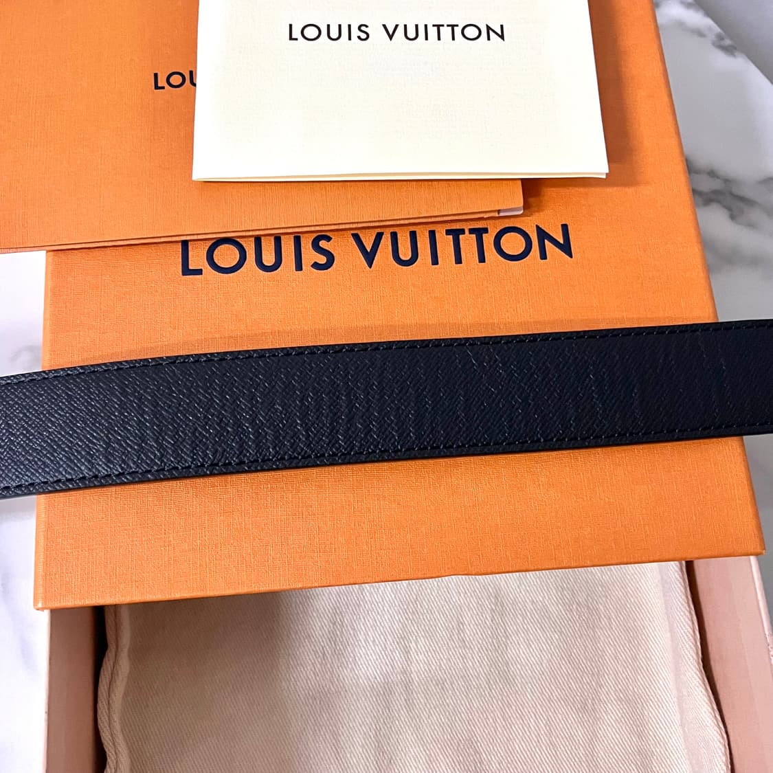 [S급/정품] 루이비통 여성 LV 리버서블 모노그램 양면 벨트 상품이미지6