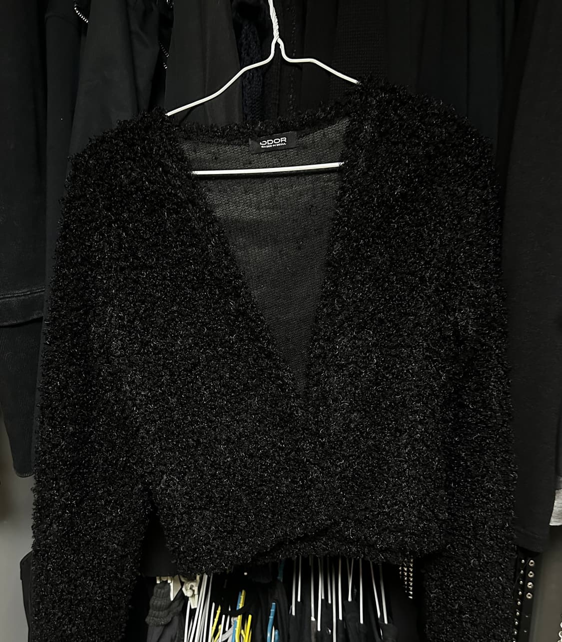 오도어 부클 가디건  상품이미지2