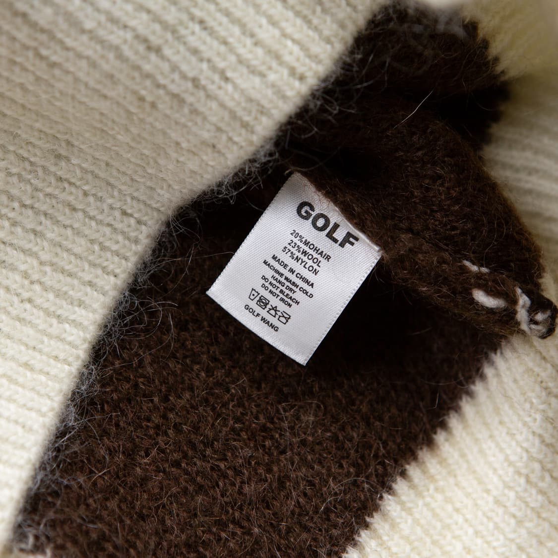 22ss 골프왕 모헤어 웨이비 니트 스웨터 상품이미지6