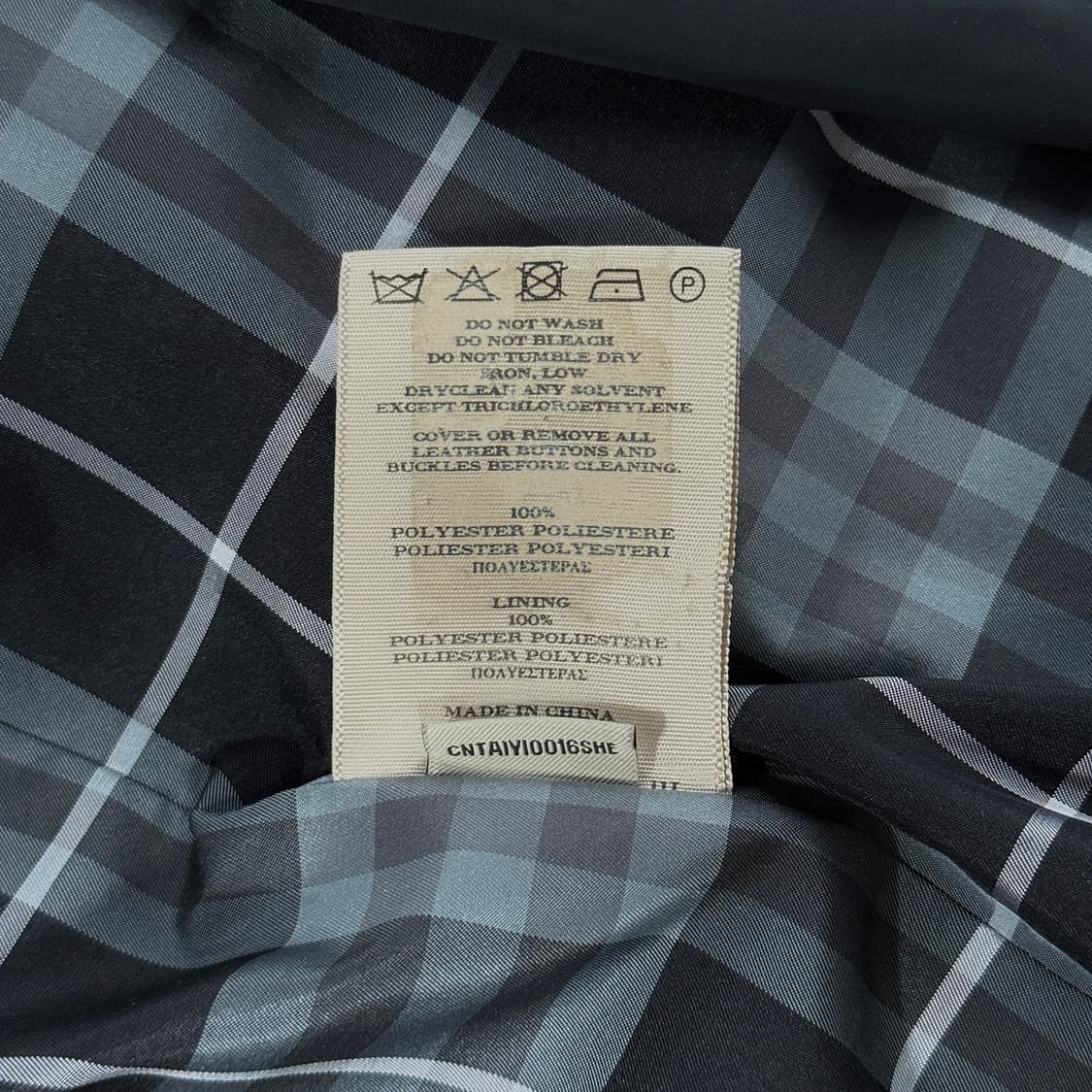 버버리런던 싱글 맥코트 상품이미지5