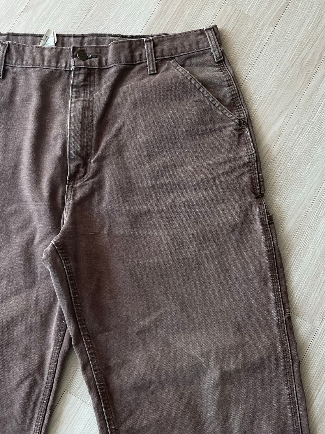 Carhartt B11 CHT 칼하트 카펜터 싱글니 팬츠 상품이미지3