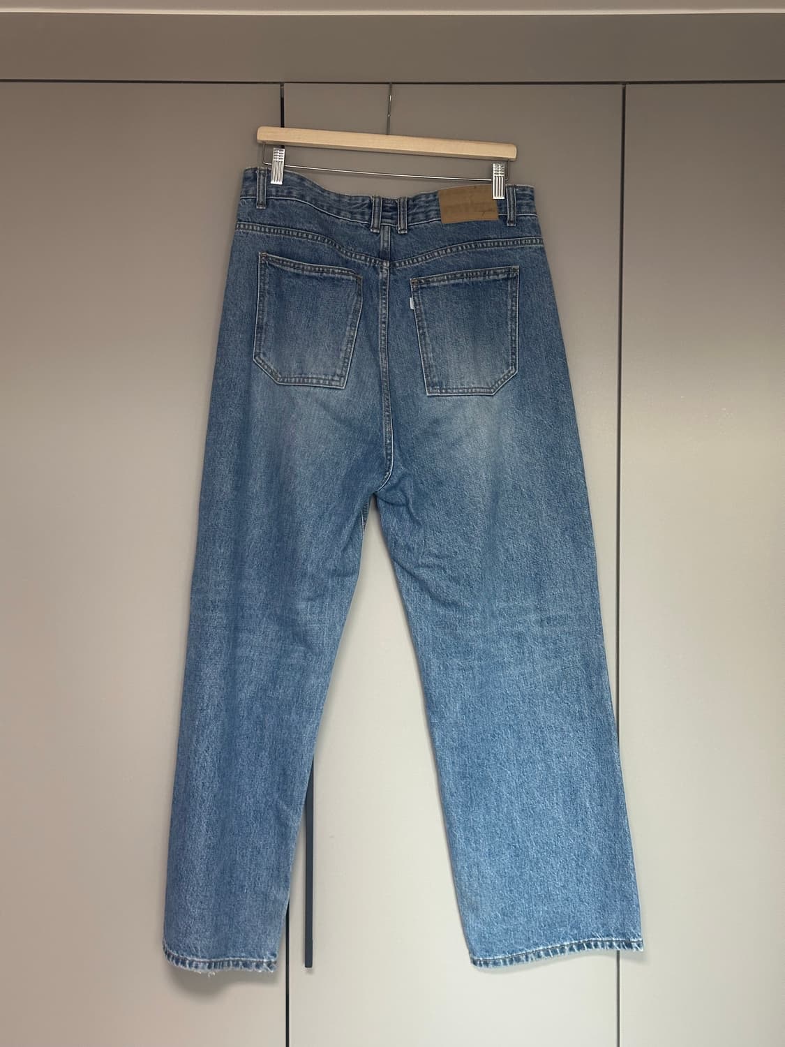 유스 와이드 데님 L 24ss 상품이미지5