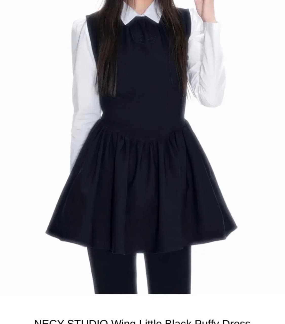 디얼마이키코 Wing Little Black Puffy Dress 상품이미지1