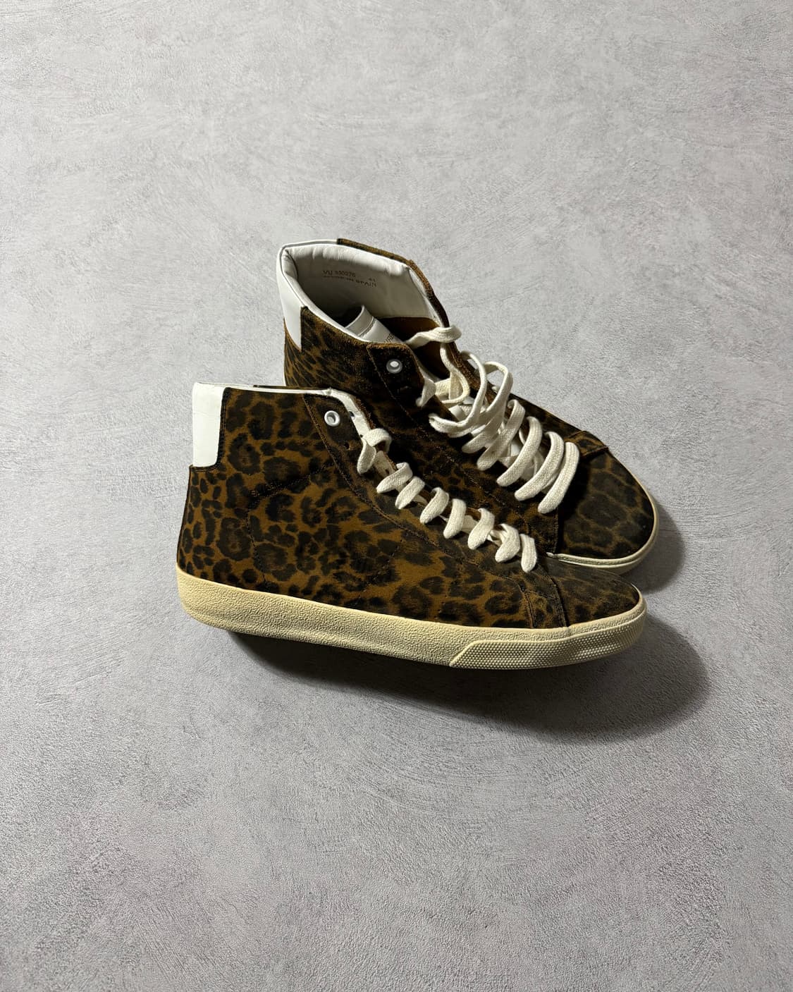 16SS 생로랑 레오파드 하이탑 스니커즈 상품이미지1