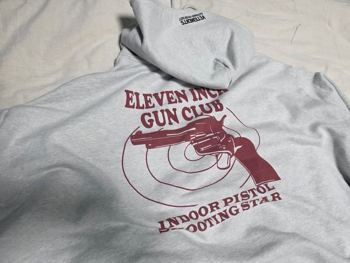 베트멍 2017 건클럽 한정 후드티 뎀나 발렌시아가 아카이브 상품이미지2