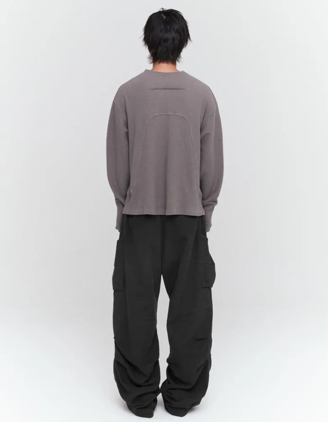 NUPEAK Multi Pintuck Pants - Black 1사이즈 상품이미지5