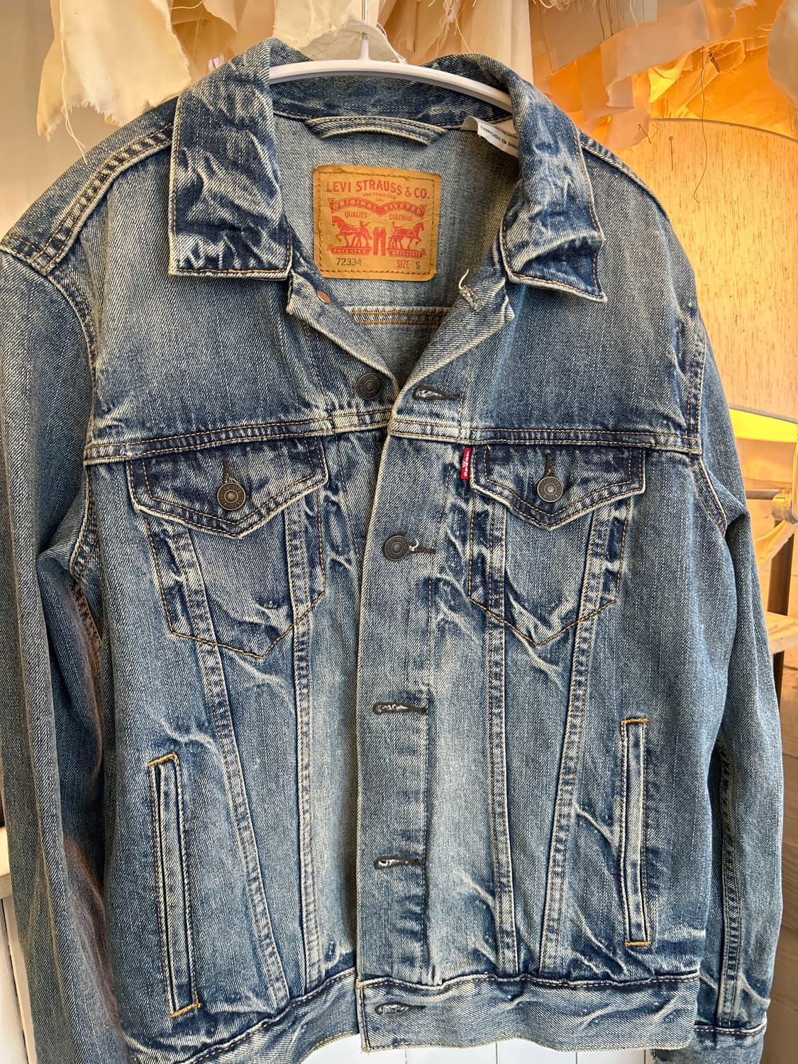 Levi‘s 72334 데님 자켓 상품이미지7