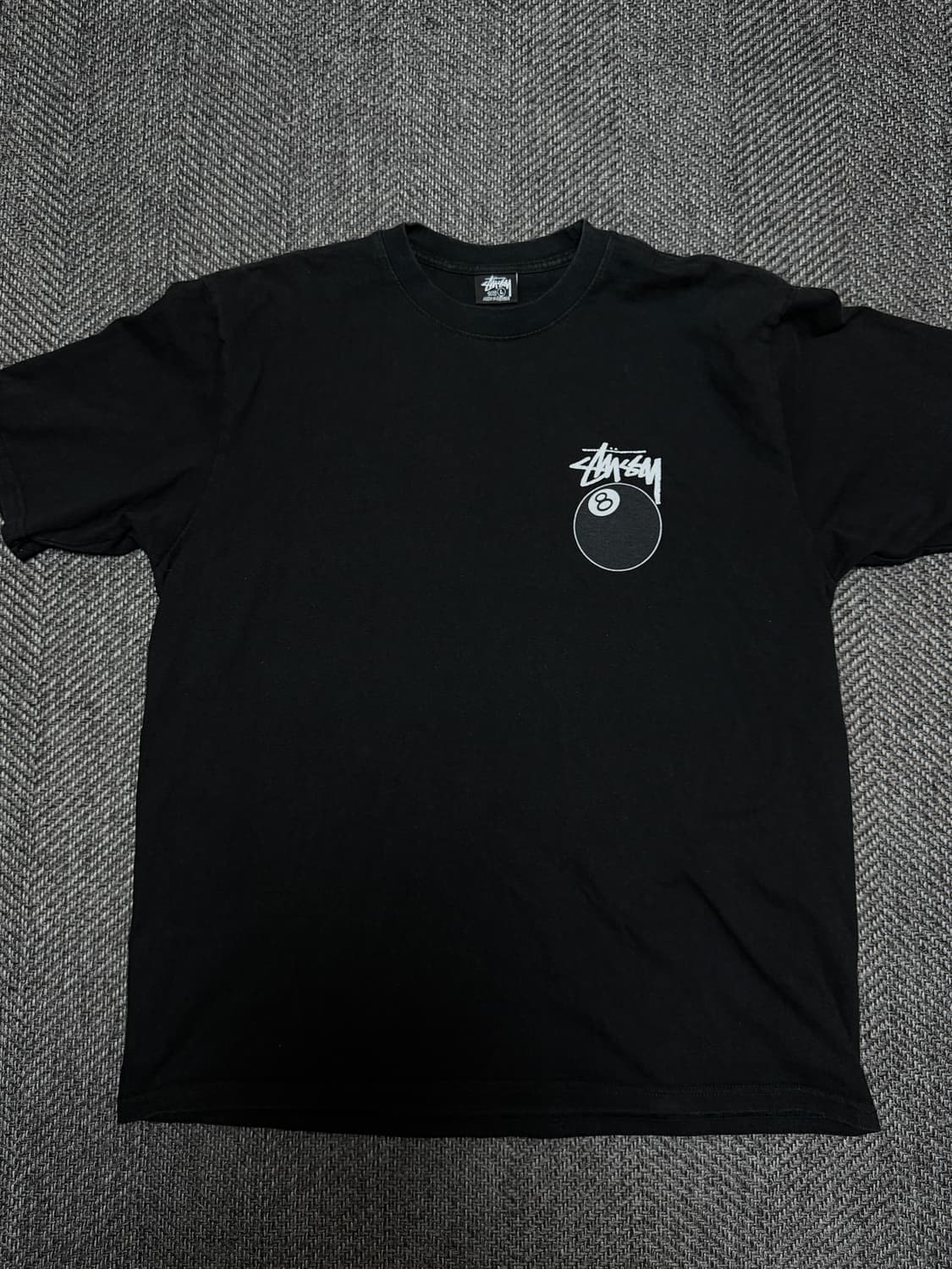 스투시 8볼 티셔츠 블랙 - 22SS 상품이미지1