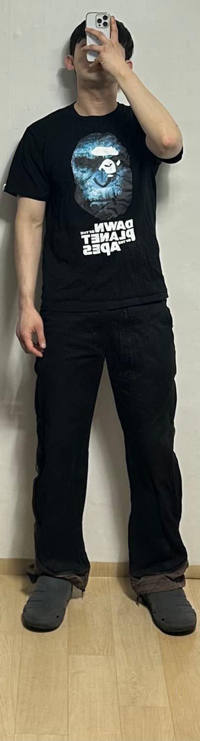 베이프 혹성탈출 에이프 헤드티 상품이미지4