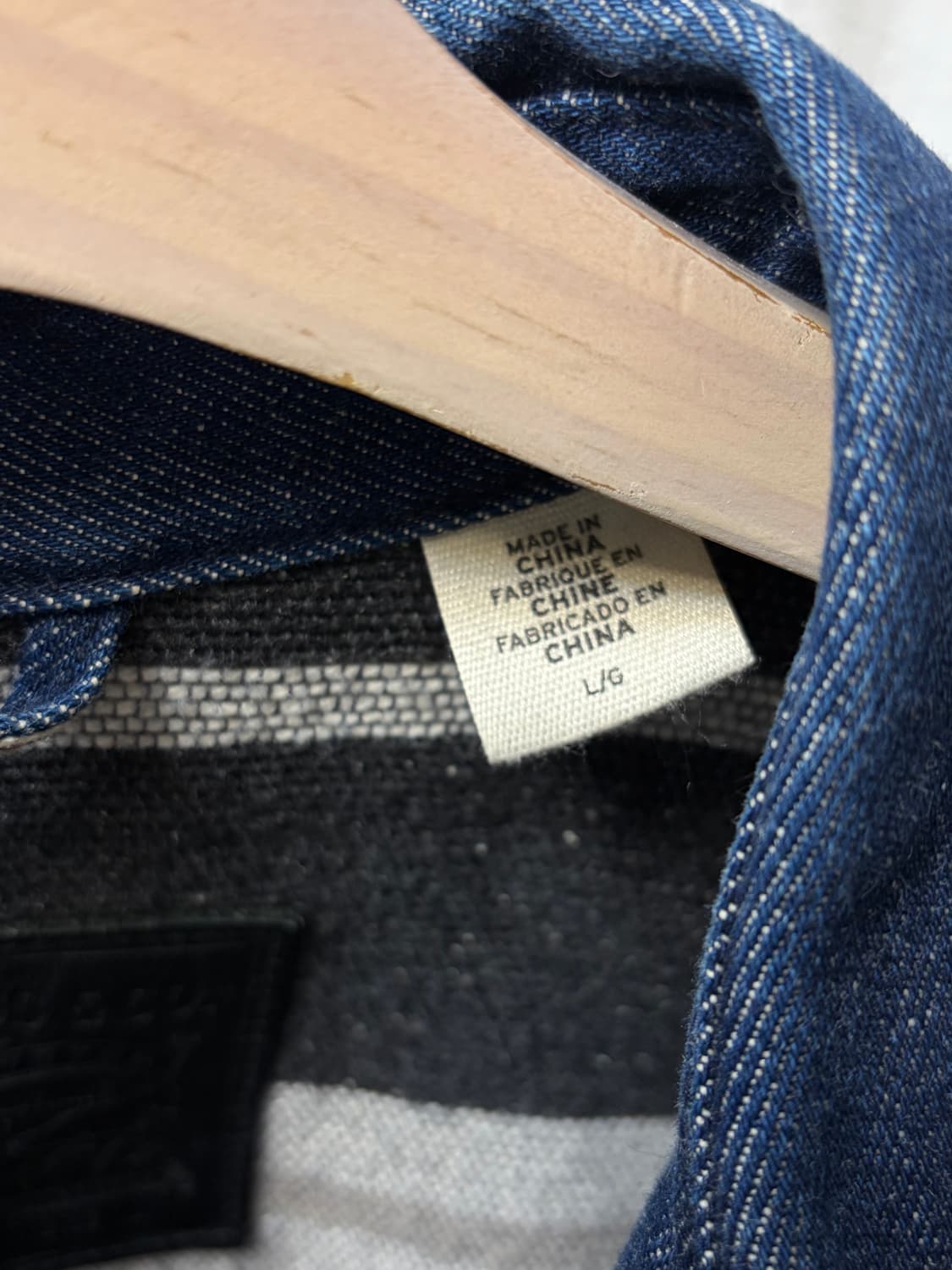 리바이스 데님 하프 코트 자켓 상품이미지3