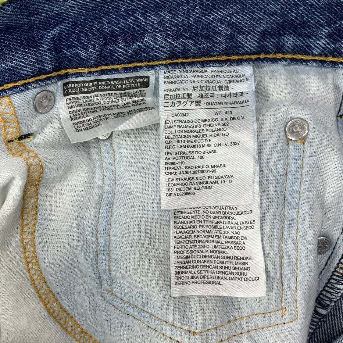 [34x32] 리바이스 517 데님 팬츠 상품이미지9