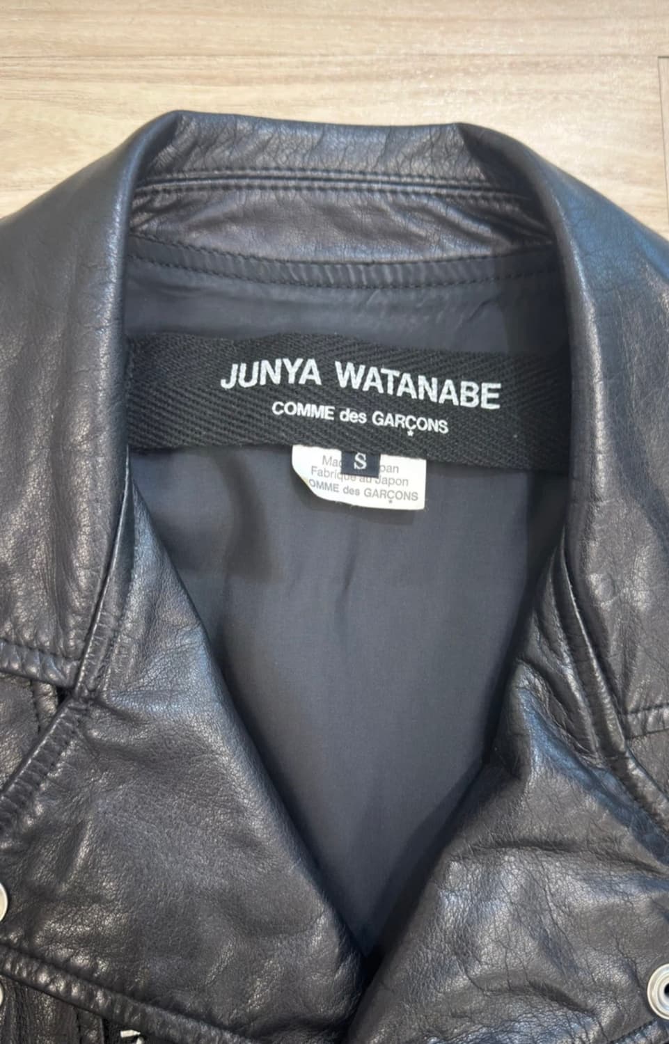 준야 와타나베 볼포인트 스터드 레더 자켓 상품이미지2