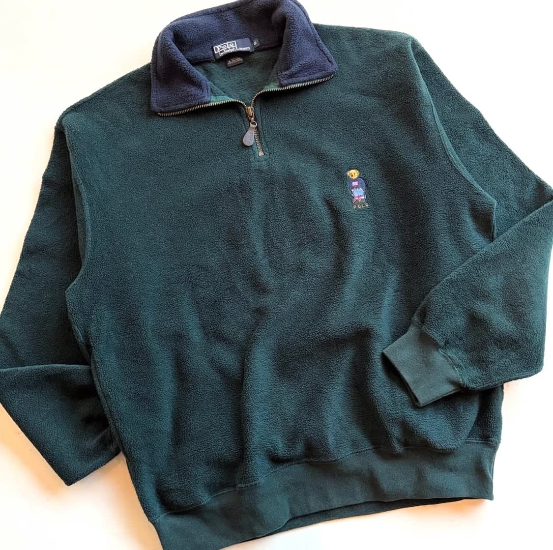 폴로랄프로렌 베어 자수 후리스 상품이미지2