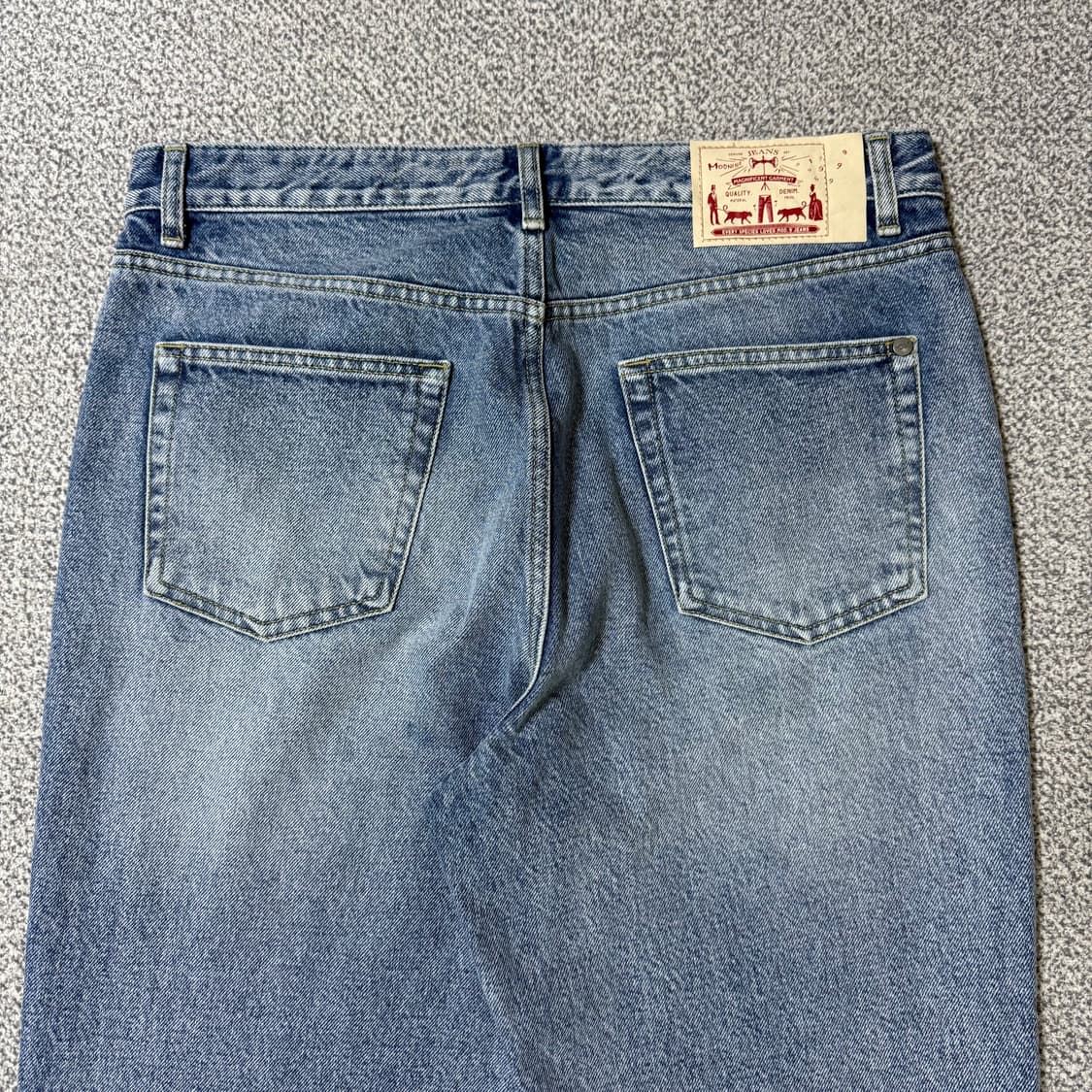 모드나인 연청 데님 33 상품이미지7