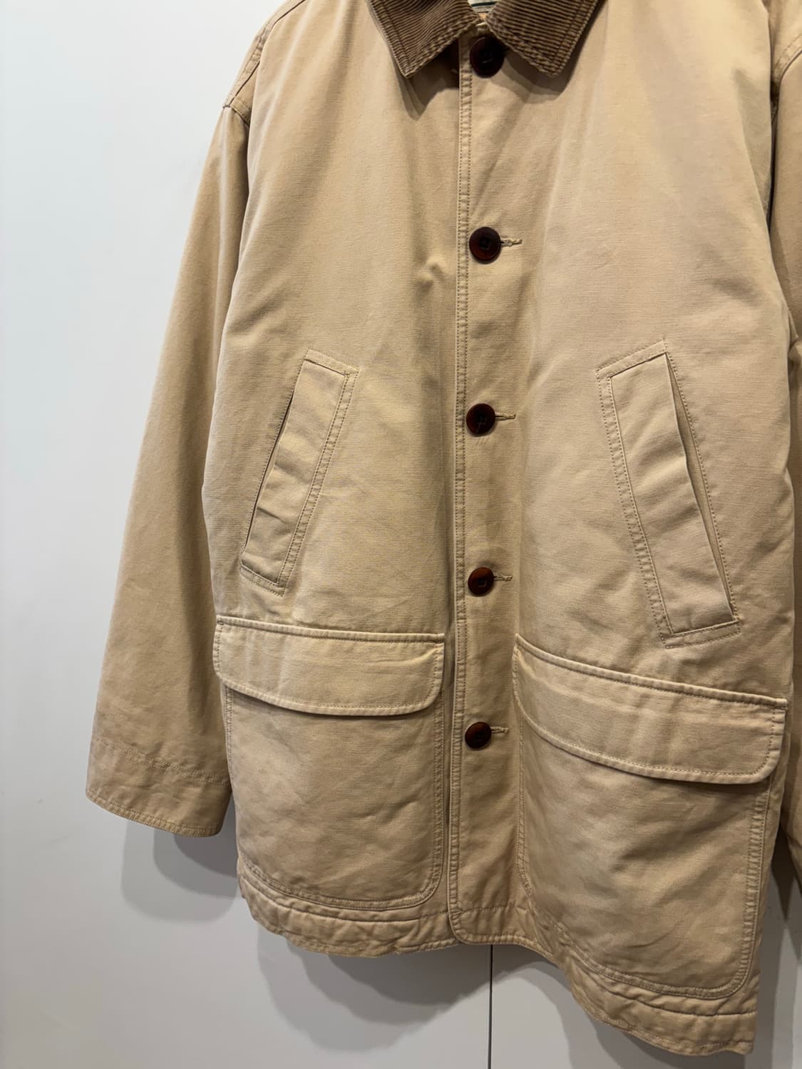 L.L.Bean 엘엘빈 사파리 자켓 베이지 신슐레이트 (경패딩) 상품이미지5