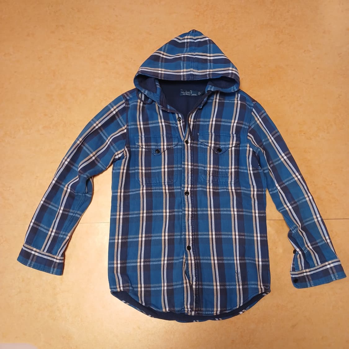 폴로 랄프로렌 체크셔츠. 와플 안감 상품이미지1