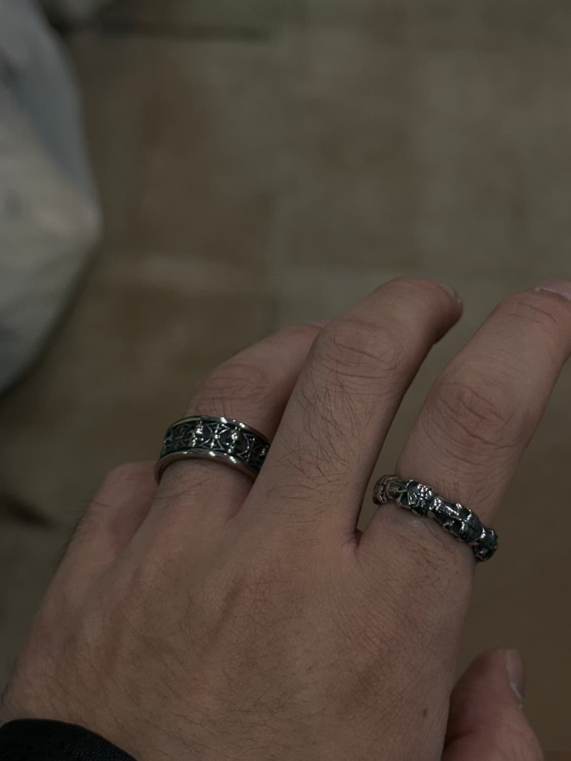Simple skull ring- 심플 스컬 반지 상품이미지4