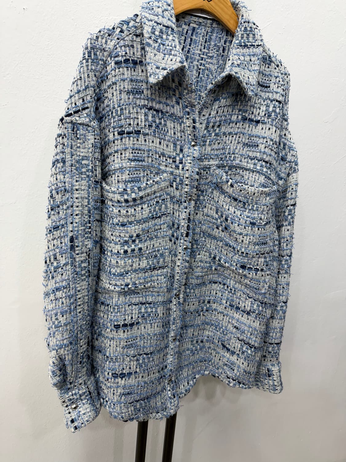 매장판정품) IRO 이로 트위드 오버사이즈 자켓 가디건 34 상품이미지2