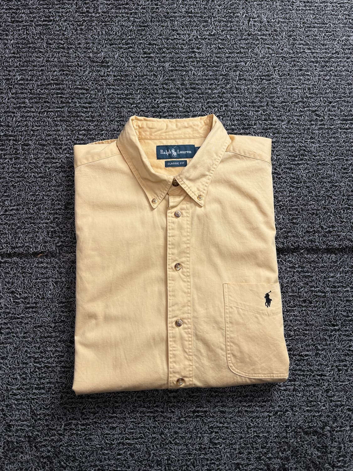 폴로 랄프로렌 포니로고 솔리드 코튼 셔츠 2601 상품이미지1