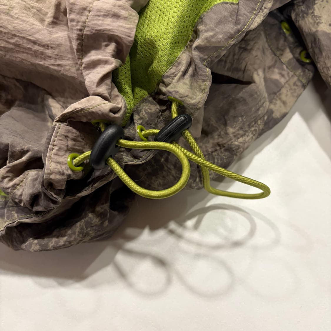 [50] 디젤 와레트 후드 바람막이 카키 B795 상품이미지10