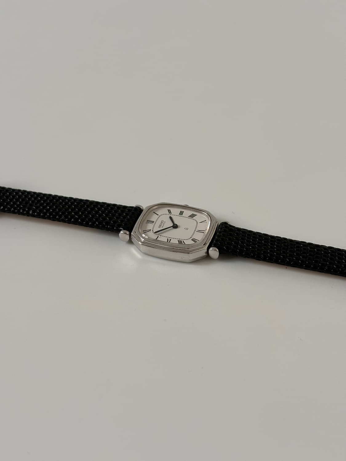 1980s Roman Silver Octagon Ladies Quartz 상품이미지6