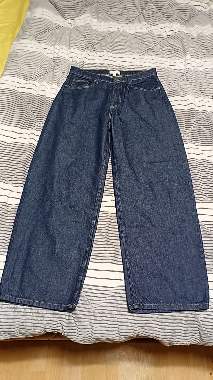 H&M 와이드청바지 33인치 기장107 상품이미지1