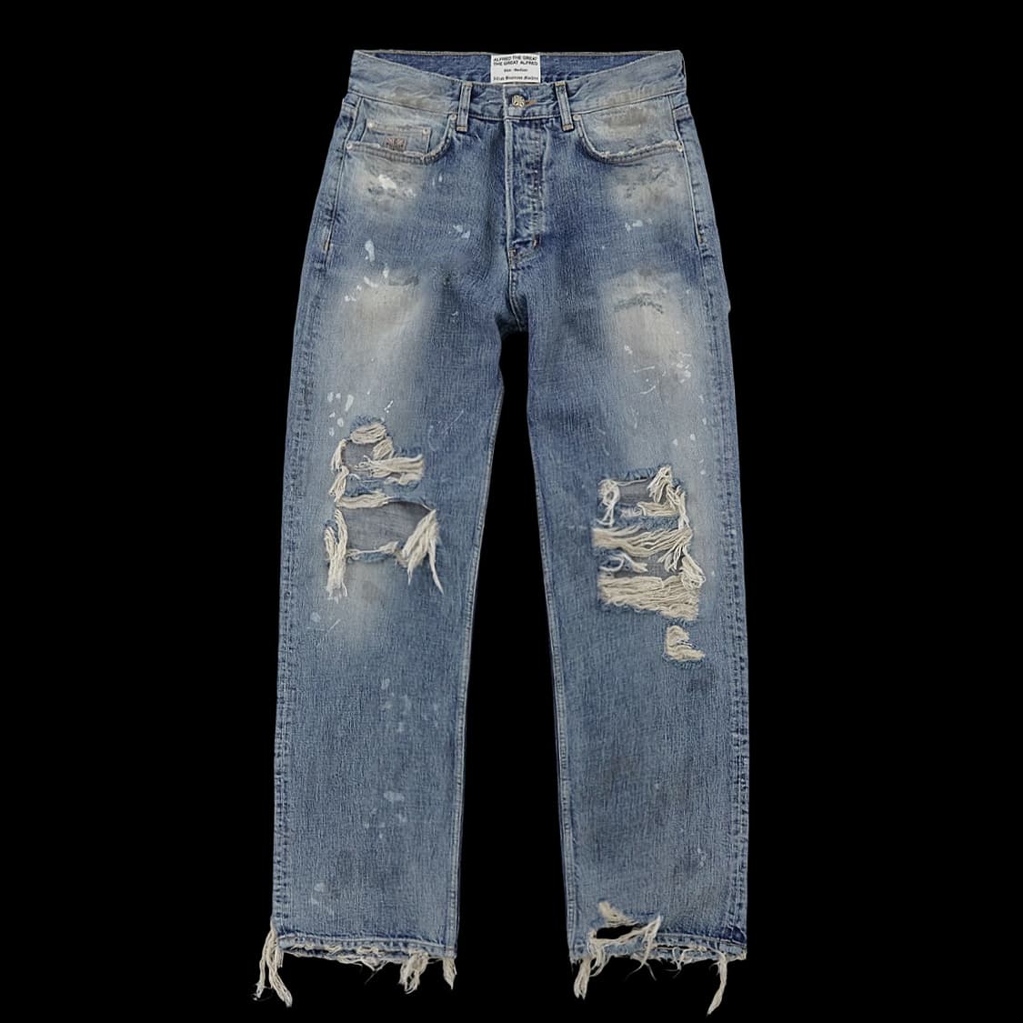 알프레드) DISTRESSED DENIM PANTS / L 상품이미지2
